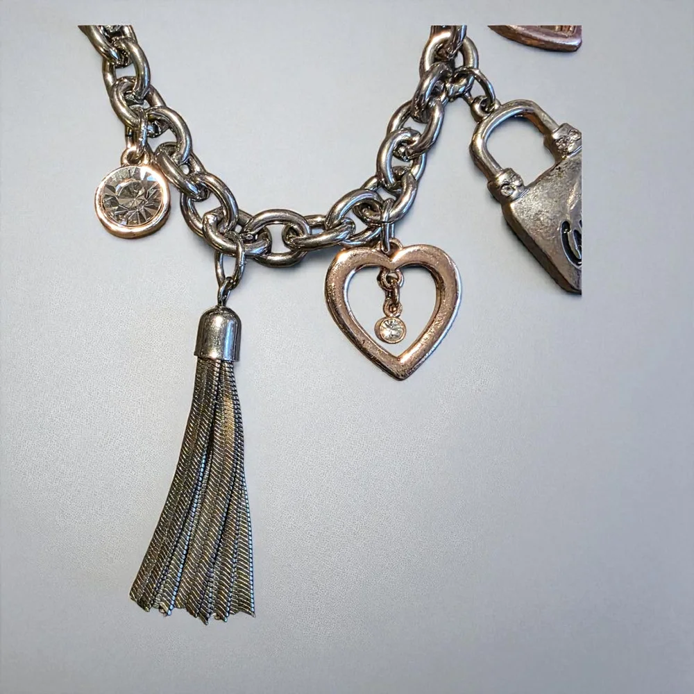 Guess Gold and Silver Charm Bracelet - Picture 4 of 4